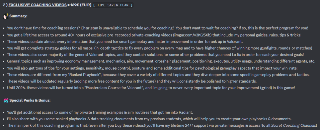 Exclusive Coaching Videos